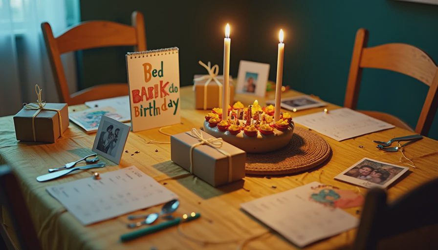 Visual context for family birthdays