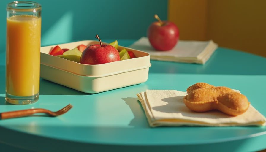 Visual context for toddler lunch idea