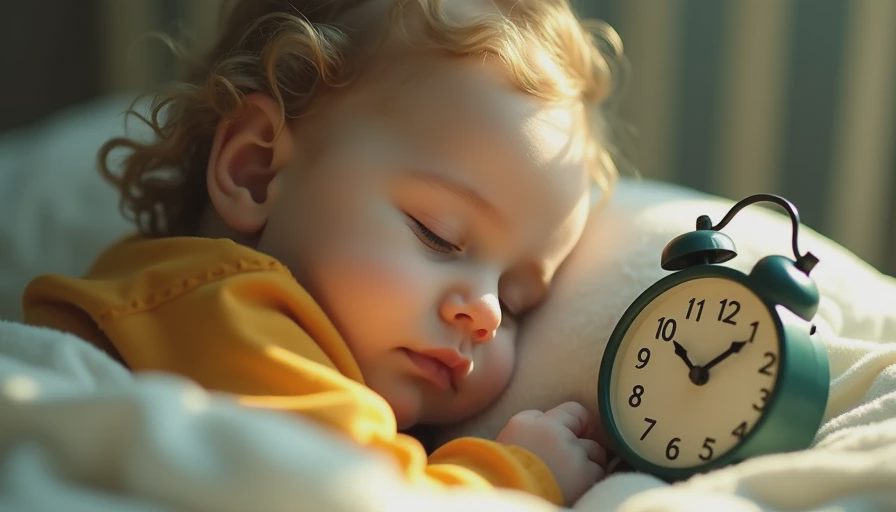 Illustration for sleep schedule for 14 month old